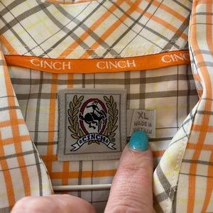 Cinch Button Down Shirt